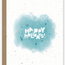 happy holidays Christmas card